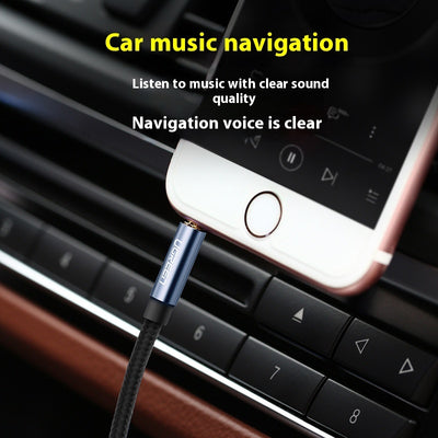 Car Aux Audio Cable 35mm Applicable To Sound Equipment For Cellphone Headphone Cable