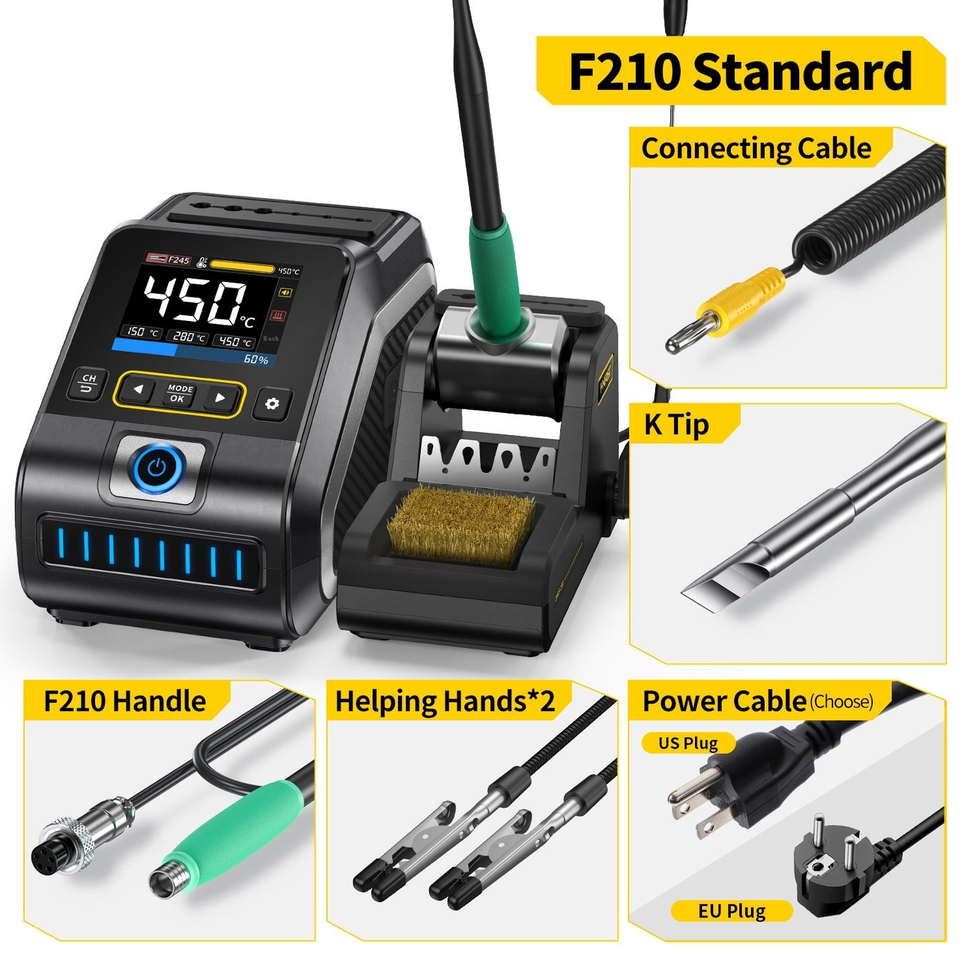 Intelligent Constant Temperature Soldering Station Maintenance Electric Soldering Iron