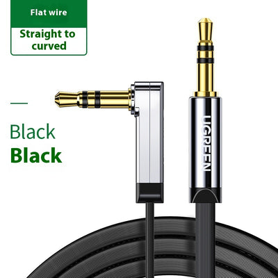 Car Aux Audio Cable 35mm Applicable To Sound Equipment For Cellphone Headphone Cable