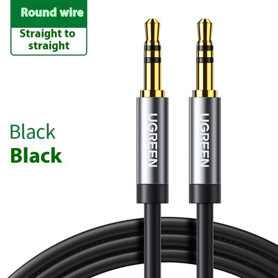 Car Aux Audio Cable 35mm Applicable To Sound Equipment For Cellphone Headphone Cable
