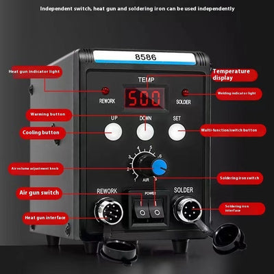Adjustable Constant Temperature Heat Gun Mobile Phone Repair Tool Electric Soldering Iron