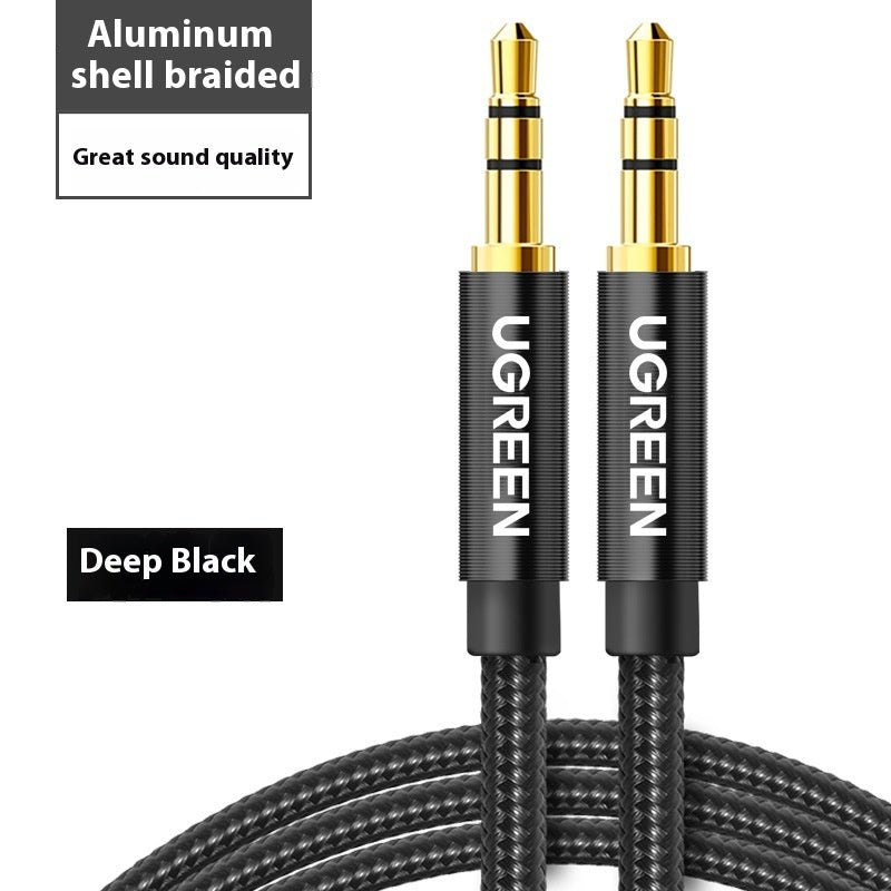 Car Aux Audio Cable 35mm Applicable To Sound Equipment For Cellphone Headphone Cable