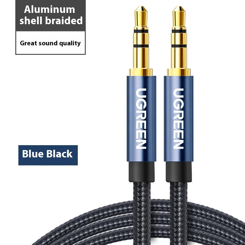 Car Aux Audio Cable 35mm Applicable To Sound Equipment For Cellphone Headphone Cable